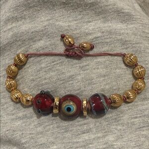 TOHUM DESIGN.                       Murano Charm Bracelet